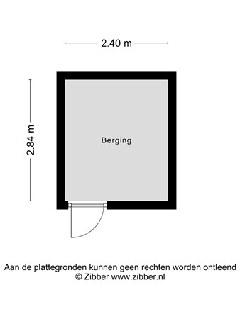 Floorplan - Kerkstraat 14, 7255 CB Hengelo (Gld)