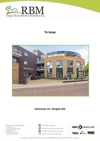 Brochure preview - Brochure Kerkstraat 14, Hengelo Gld.pdf
