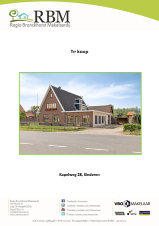 Brochure preview - Brochure Kapelweg 28,  Sinderen.pdf