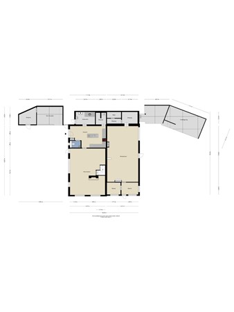 Floorplan - Kapelweg 28, 7065 AN Sinderen