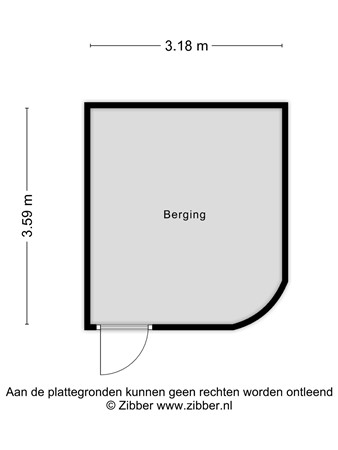 Floorplan - Burgemeester Galleestr 27, 7251 EA Vorden