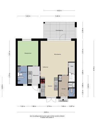 Floorplan - Entweg 15, 7255 HB Hengelo (Gld)