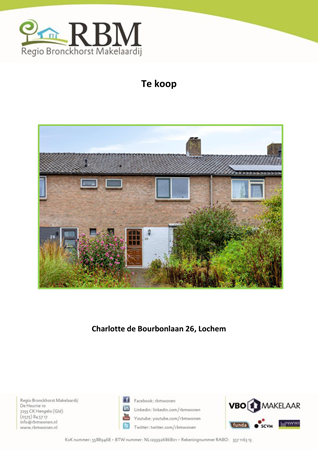 Brochure preview - Brochure Charlotte de Bourbonlaan 26, Lochem.pdf