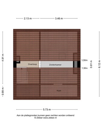 Floorplan - Charlotte de Bourbonlaan 26, 7242 BR Lochem