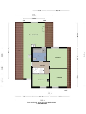 Floorplan - Strodijk 1, 7251 RR Vorden
