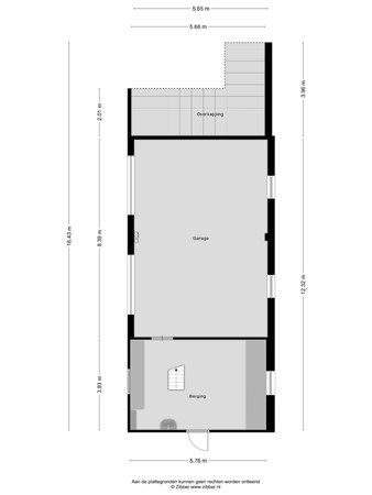 Floorplan - Roessinkweg 4, 7255 PC Hengelo (Gld)