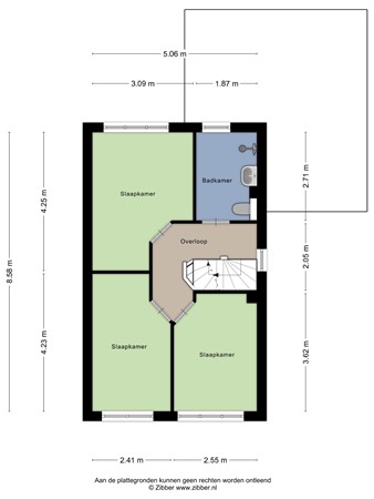 Floorplan - Hoetinkhof 122, 7251 WE Vorden