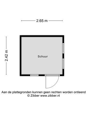 Floorplan - Baron Van Der Heijdenln 1B, 7234 SB Wichmond