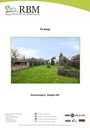 Brochure preview - Brochure Kervelseweg 6, Hengelo Gld.pdf