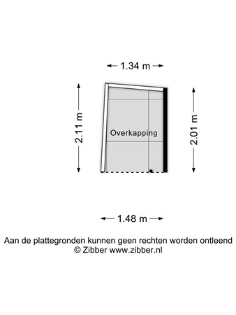 Floorplan - Kervelseweg 6, 7255 BG Hengelo (Gld)