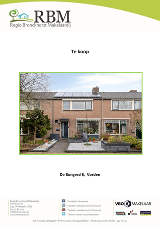 Brochure preview - Brochure de Bongerd 6, Vorden.pdf