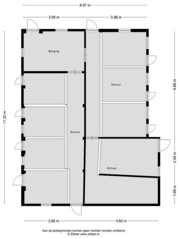 mediumsize floorplan