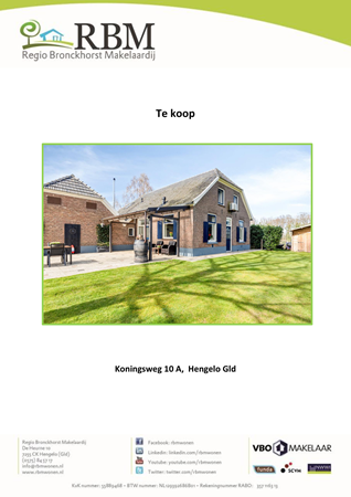 Brochure preview - Brochure Koningsweg 10 A, Hengelo Gld.pdf