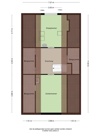 Floorplan - Papaverstraat 11, 7021 ZH Zelhem