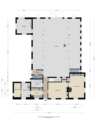 Floorplan - Banninkstraat 44, 7255 KE Hengelo (Gld)