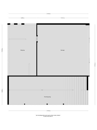 Floorplan - Banninkstraat 44, 7255 KE Hengelo (Gld)