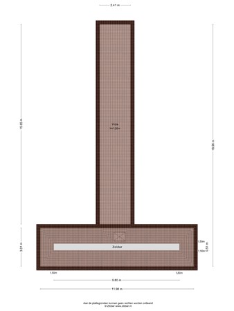 Floorplan - Banninkstraat 44, 7255 KE Hengelo (Gld)