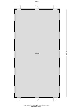 Floorplan - Banninkstraat 44, 7255 KE Hengelo (Gld)