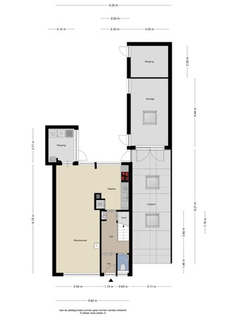 Floorplan - Het Karspel 2, 7255 CS Hengelo (Gld)