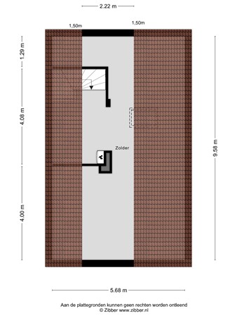 Heesbergstraat 25, 6417 AA Heerlen - 408102_2D_Zolder_Heesbergstraat_25_Heerlen_03.jpg