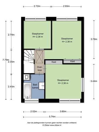 Burgemeester Murisstraat 45, 6231 GJ Meerssen - plattegrond verdieping 2d.jpeg