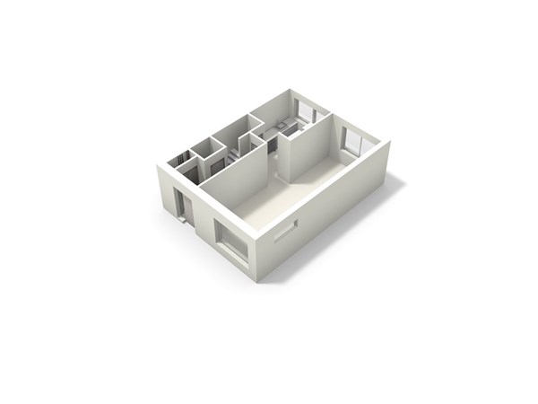 Burgemeester Murisstraat 45, 6231 GJ Meerssen - plattegrond 3D Begane grond.jpeg