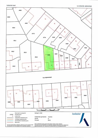 Van Alphenstraat 10, 6416 ED Heerlen - Kadastrale kaart ingetekend-2.jpg