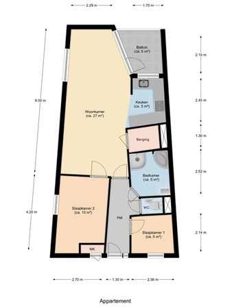De Beente 52B, 6229 AV Maastricht - Plattegrond.jpeg