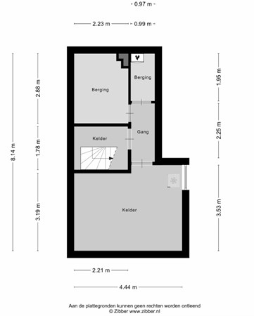 Van Weerden Poelmanstraat 249, 6417 EM Heerlen - plattegrond souterrain.pdf.jpg