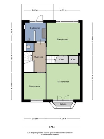 Bekkerweg 109, 6417 BV Heerlen - 337748_2D_Eerste_verdieping_Bekkerweg_109_Heerlen.jpg