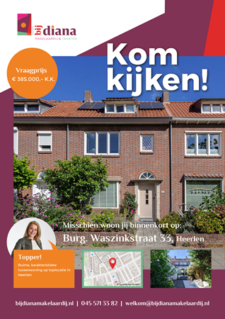 Brochure preview - Burg. Waszinkstraat 33, 6417 CT HEERLEN (1)
