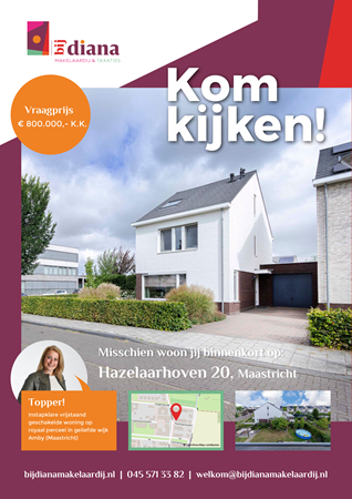 Brochure preview - Hazelaarhoven 20, 6225 HL MAASTRICHT (1)