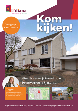 Brochure preview - Peutzstraat 47, 6412 HX HEERLEN (1)