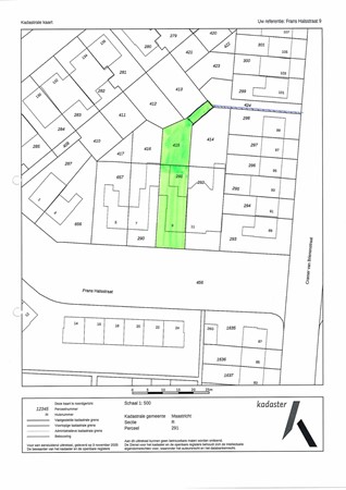 Frans Halsstraat 9, 6225 CE Maastricht - Kadastrale kaart ingetekend-64.jpg