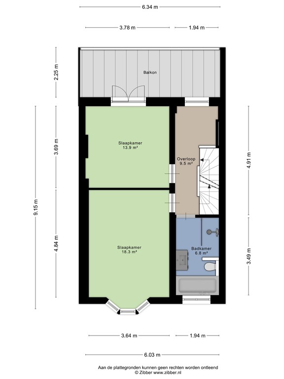 mediumsize floorplan