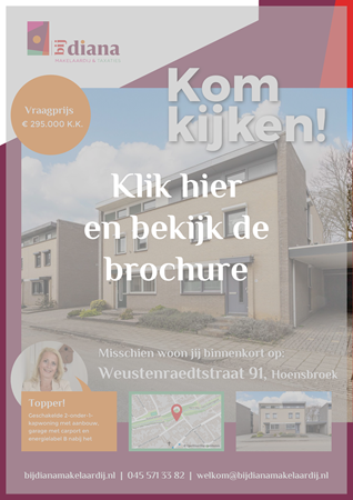 Brochure preview - Weustenraedtstraat 91, 6431 GT HOENSBROEK (2)