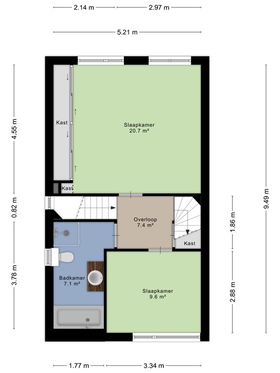 mediumsize floorplan