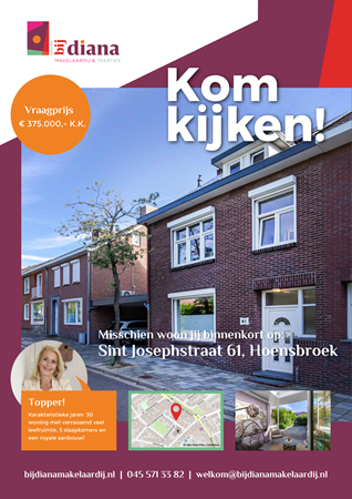 Brochure preview - Sint Josephstraat 61, 6431 XJ HOENSBROEK (1)