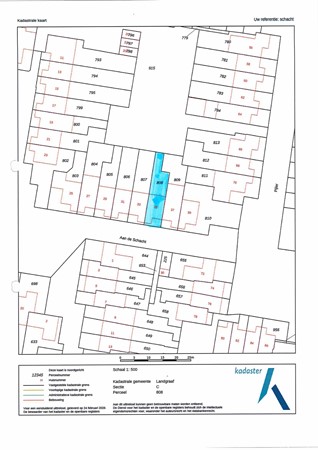 Aan De Schacht 35, 6372 MP Landgraaf - Kadastrale kaart ingetekend-162.jpg