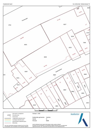Geleenstraat 70, 6411 HT Heerlen - Kadastrale kaart - Heerlen D 8697 A69.jpg