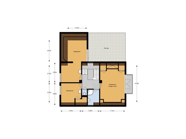 Wisseloordlaan, 1217 CS Hilversum - plattegrond 5.jpg