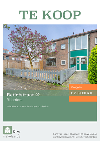 Brochure preview - Retiefstraat 27, 2987 AL RIDDERKERK (1)