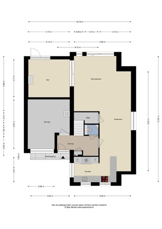 Ruyshaven 6, 2993 HM Barendrecht - Begane Grond_Ruyshaven 6, Barendrecht_2D.jpg