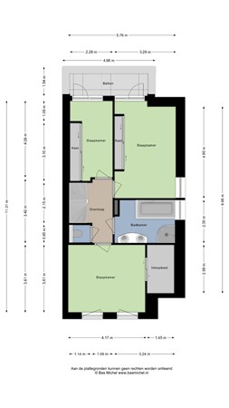 Ruyshaven 6, 2993 HM Barendrecht - Eerste Verdieping_Ruyshaven 6, Barendrecht_2D.jpg