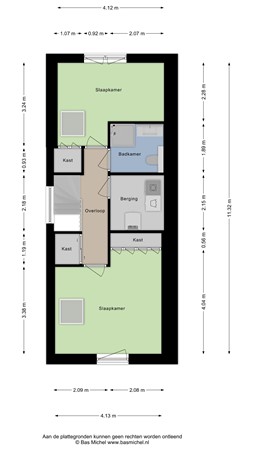 Ruyshaven 6, 2993 HM Barendrecht - Tweede Verdieping_Ruyshaven 6, Barendrecht_2D.jpg