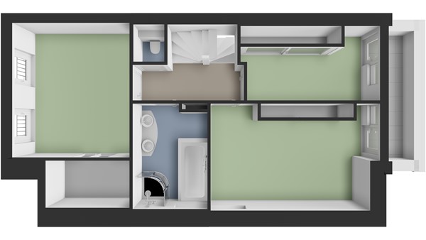 Ruyshaven 6, 2993 HM Barendrecht - Eerste Verdieping_Ruyshaven 6, Barendrecht_3D.jpg