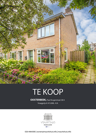 Brochure preview - Paul Krugerstraat 38-A, 6861 CV OOSTERBEEK (1)