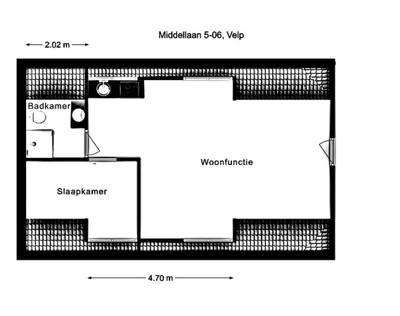 Middellaan, 6881 RP Velp - Middellaan 5-06, Velp-z:w.jpg