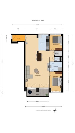 Janslangstraat 11-3, 6811 GG Arnhem - 3-kamer appartement balkon centrum Arnhem Mauritshuis Makelaars.jpg