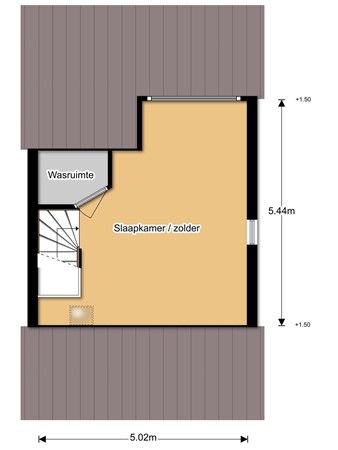 Akeleistraat 18, 6707 BZ Wageningen - Akeleistraat 18 Wageningen Zolder Mauritshuis-makelaars.jpg